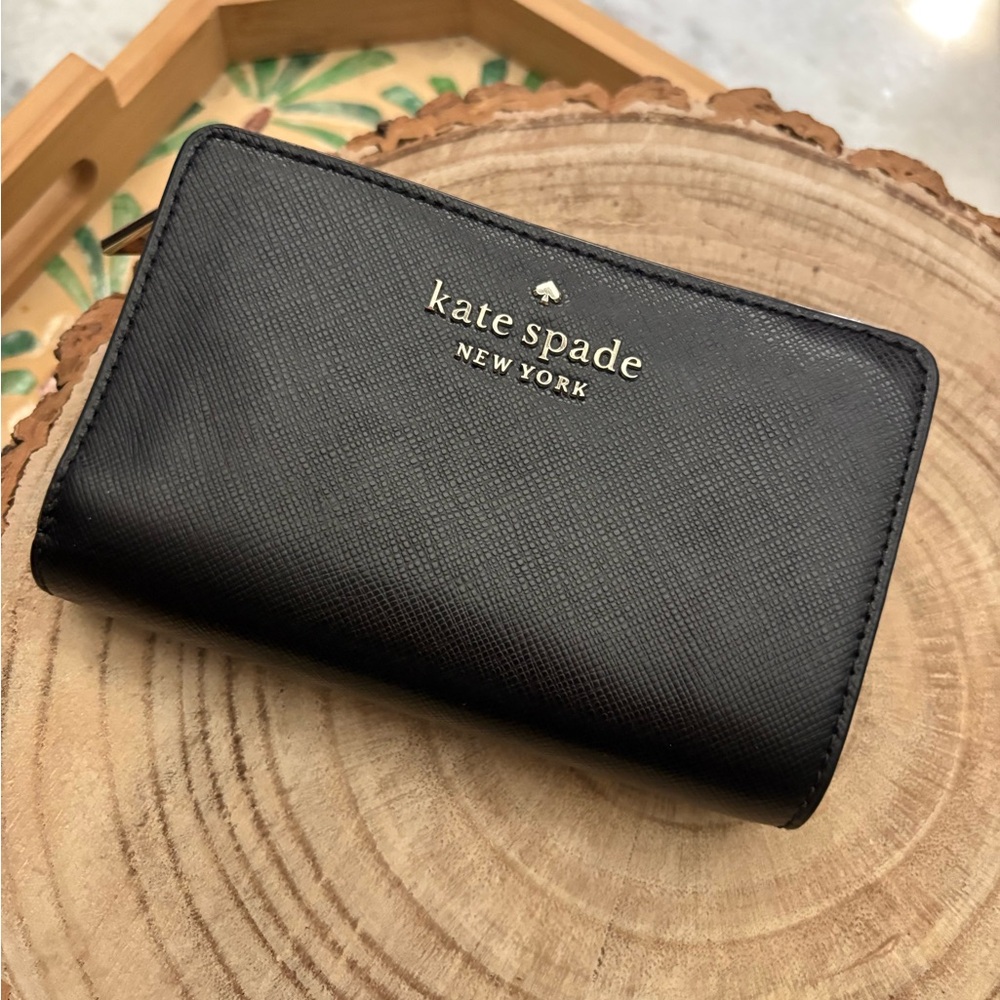 Kate Spade Black Leather Wallet